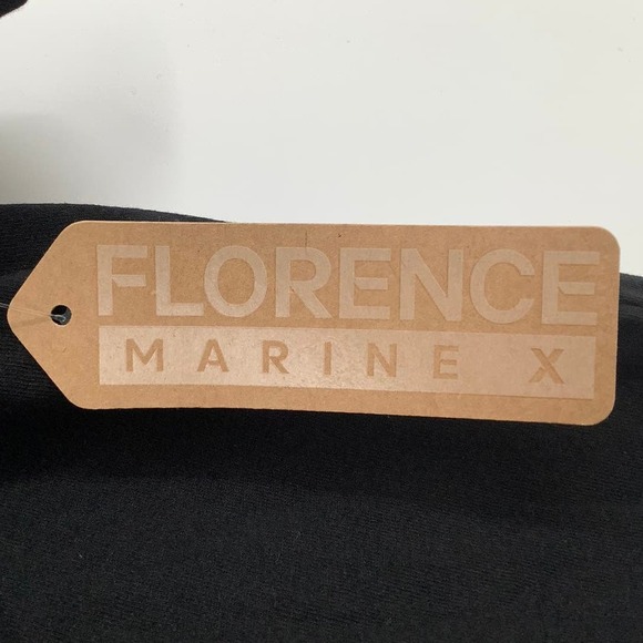 NEW! Florence Marine X Size X-Large Blue Dot Tee T-Shirt Black $35 msrp M6-1 - Picture 8 of 10